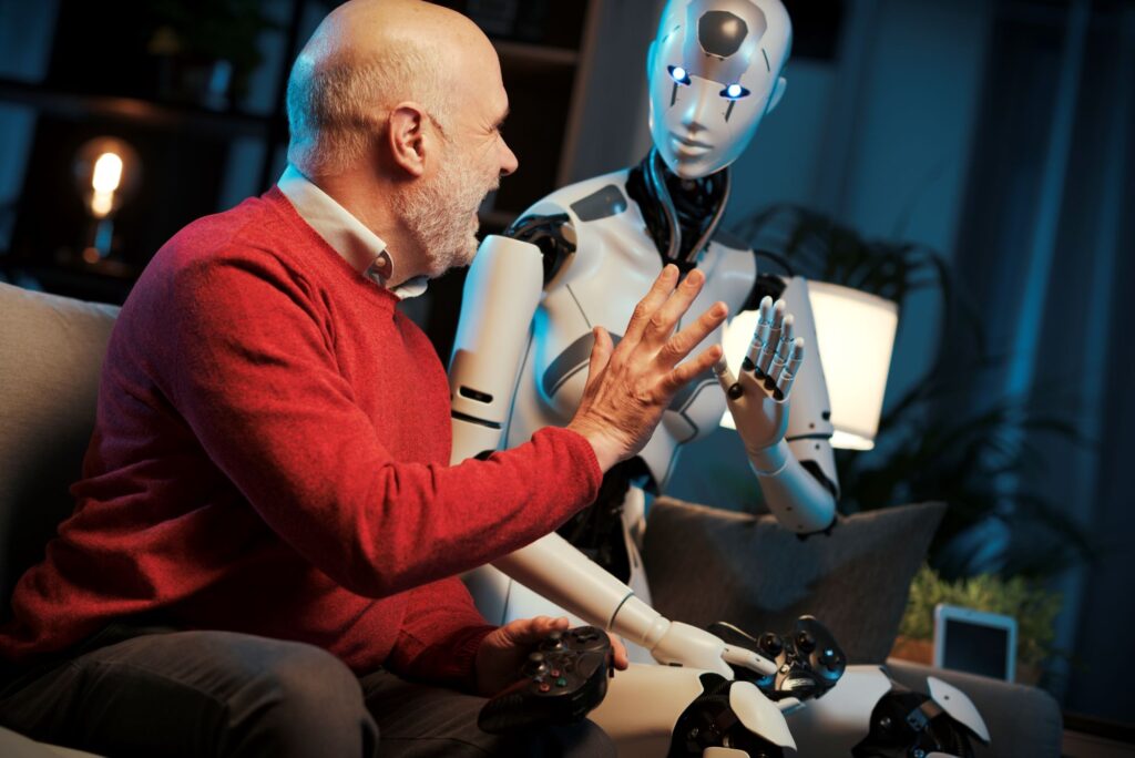 AI and human collaboration - AD Rise AI marketing services